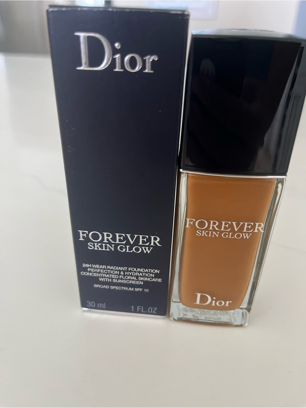 New Dior Forever Skin Glow Foundation-5W